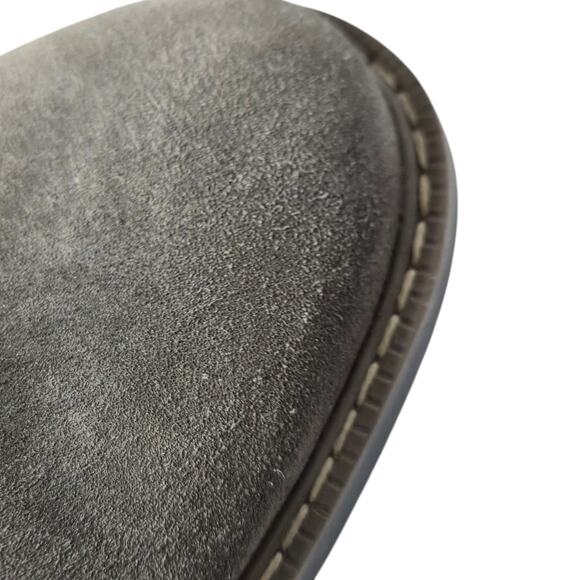 G.H. Bass & Co Mens Pasadena Grey Leather Suede Shoes SZ 8W No Insoles Office - Picture 10 of 13